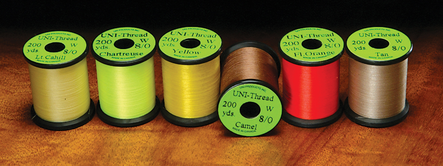 Chartreuse Fly Tying Uni-Thread 6/0-200 yd 