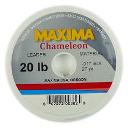 NEW MAXIMA CHAMELEON LEADER MATERIAL 4LB 27YD SPOOL fly fishing durable 